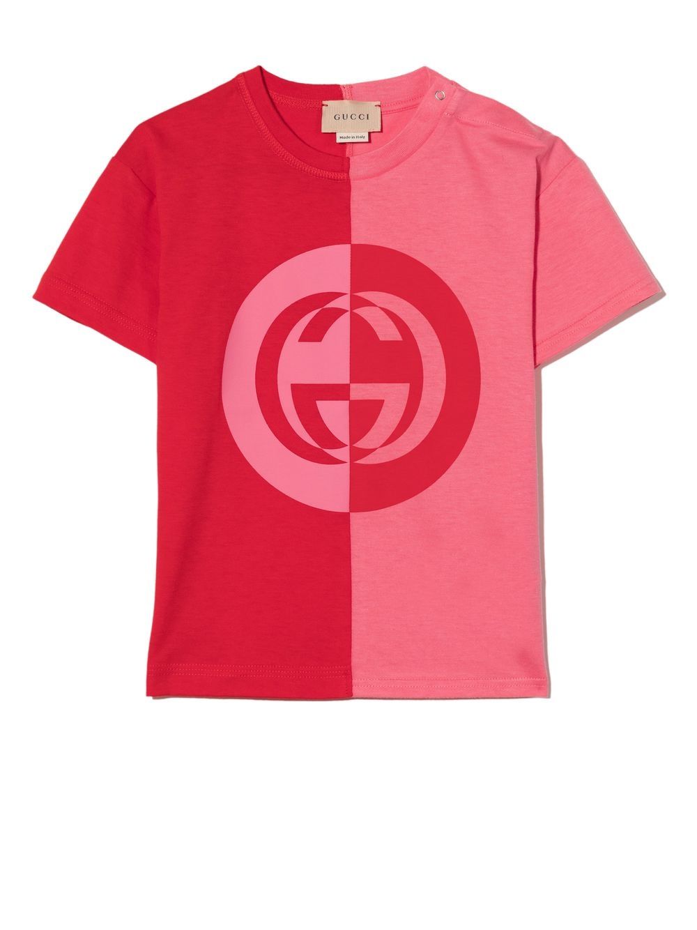 Gucci Kids T-Shirt mit GG - Rot von Gucci Kids