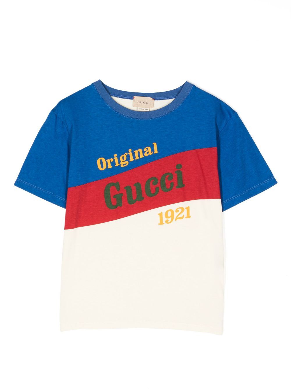 Gucci Kids T-Shirt mit "Original Gucci 1921"-Print - Weiß von Gucci Kids