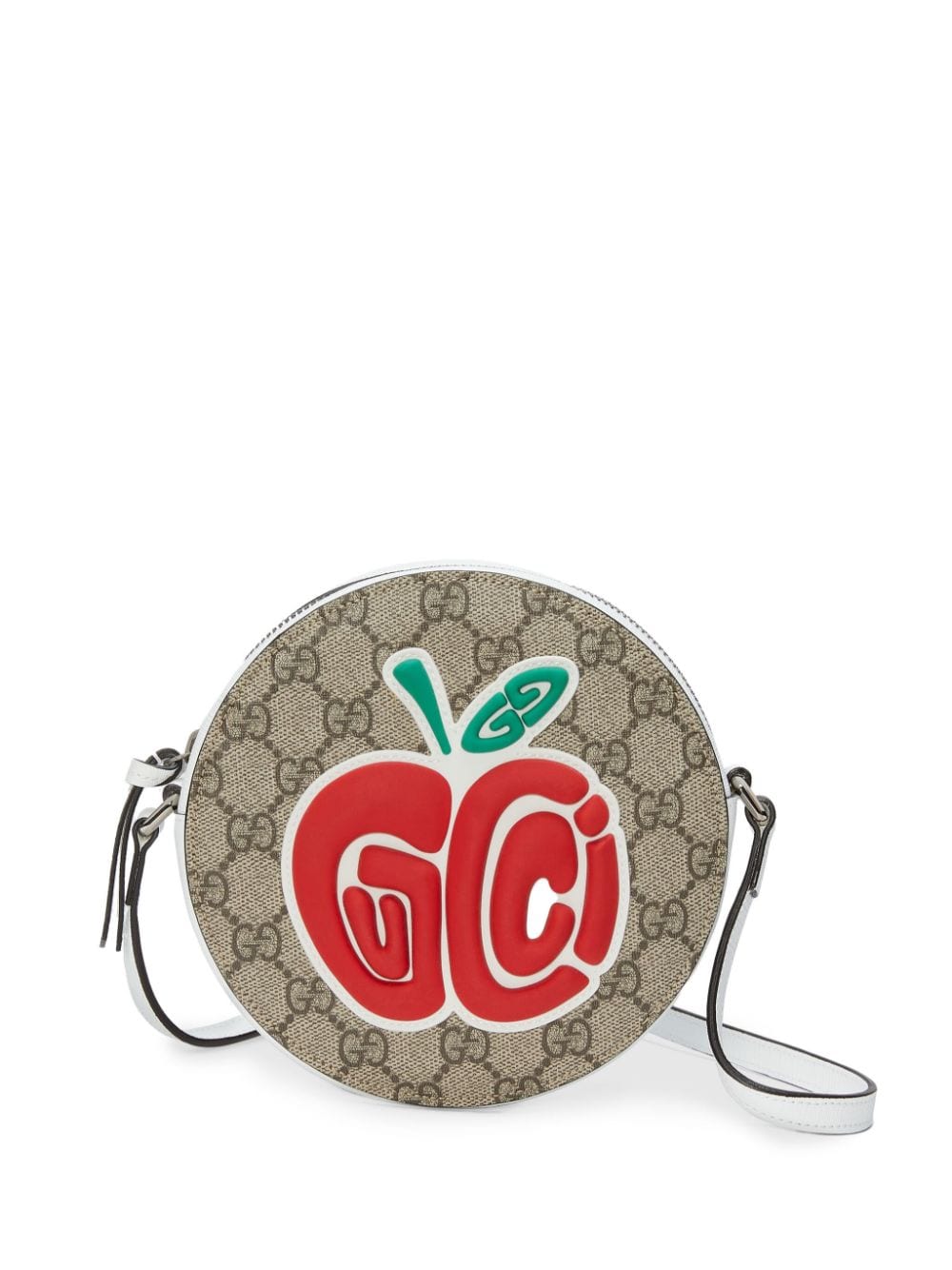 Gucci Kids Umhängetasche mit Apfel-Patch - Nude von Gucci Kids