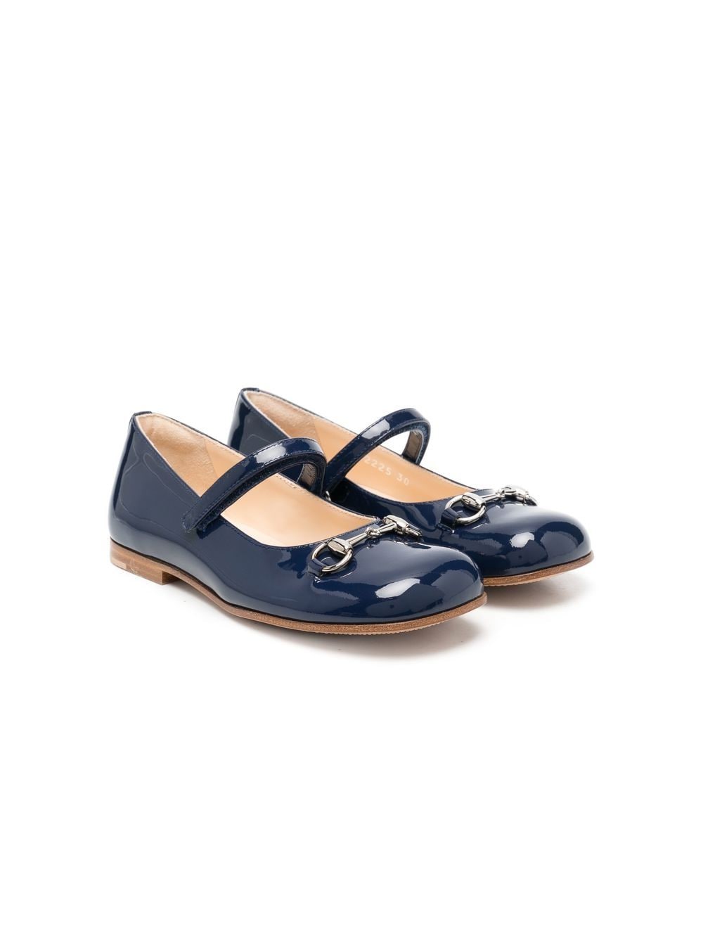 Gucci Kids Ballerinas mit Horsebit-Detail - Blau von Gucci Kids