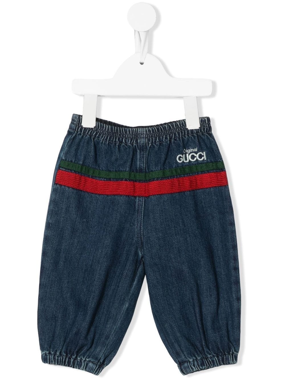 Gucci Kids Jogginghose mit Logo-Stickerei - Blau von Gucci Kids