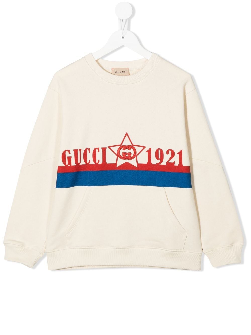 Gucci Kids Sweatshirt mit Logo-Print - Nude von Gucci Kids