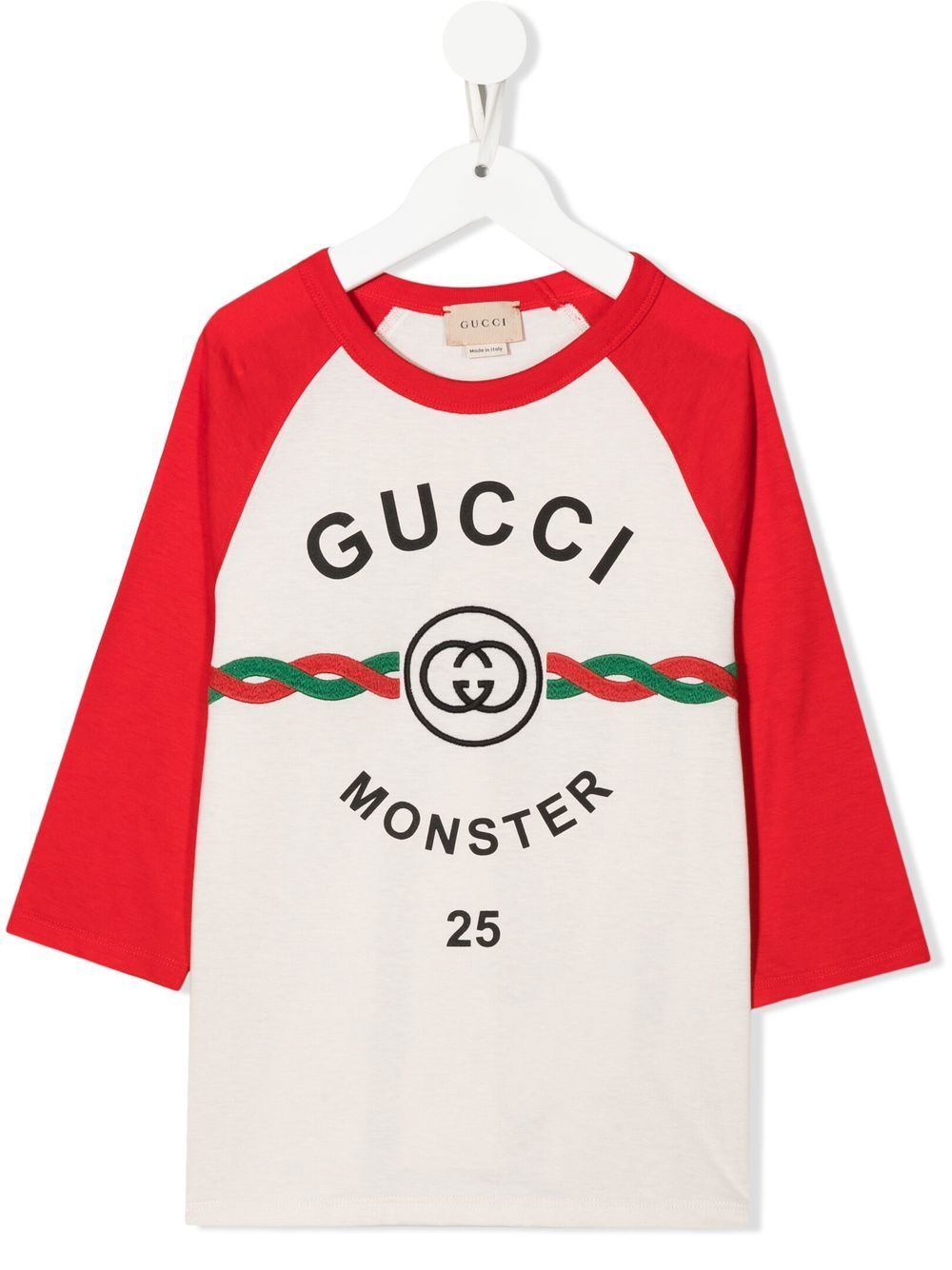 Gucci Kids Langarmshirt mit Logo-Print - Nude von Gucci Kids