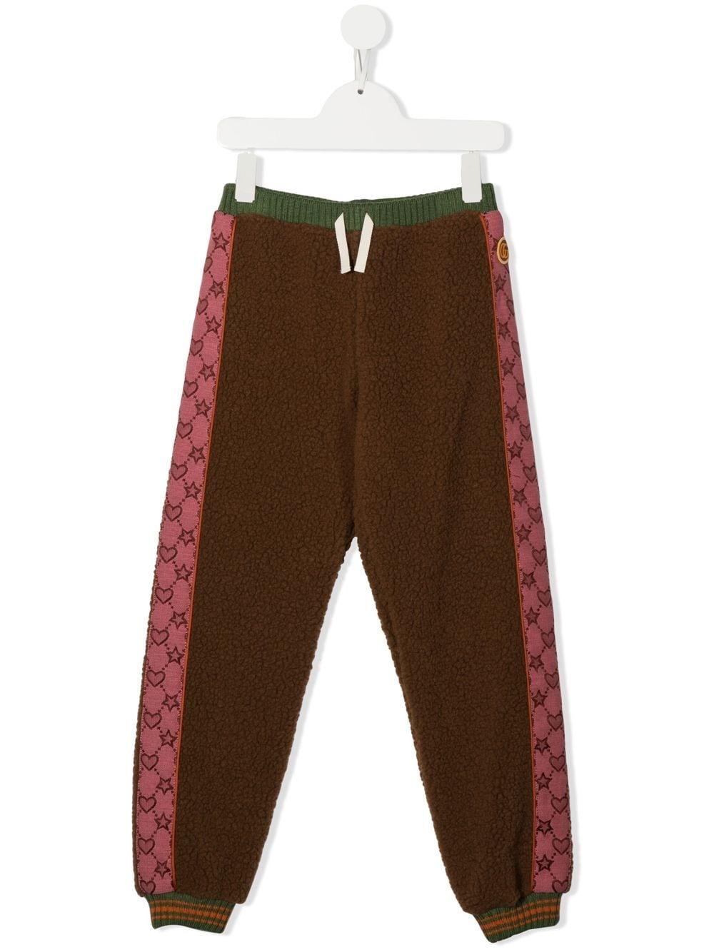 Gucci Kids Jogginghose mit Logo-Streifen - Braun von Gucci Kids