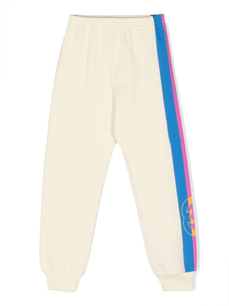 Gucci Kids Jogginghose mit Streifen - Weiß von Gucci Kids