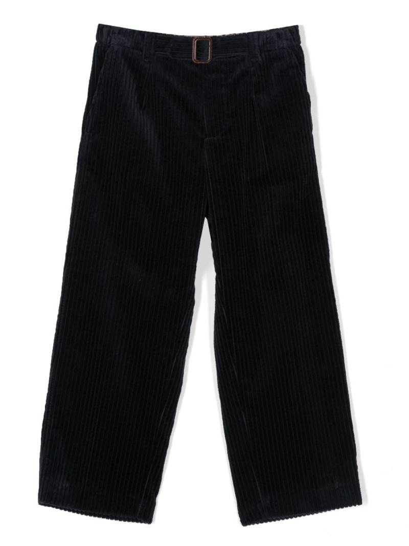 Gucci Kids Cordhose mit geradem Bein - Blau von Gucci Kids