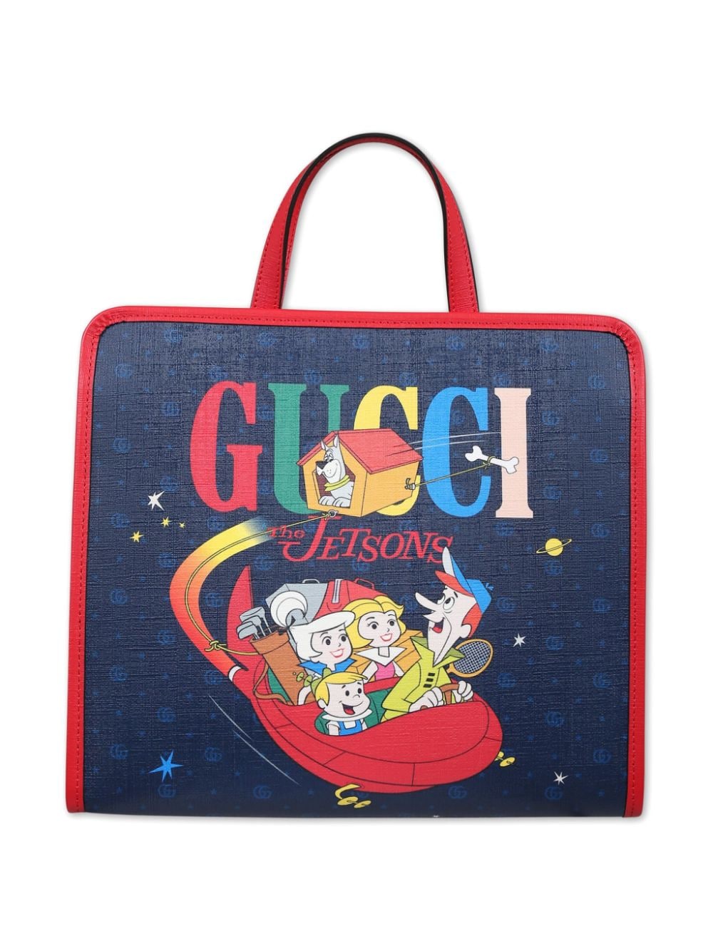 Gucci Kids x The Jetsons Shopper mit Cartoon-Print - Blau von Gucci Kids