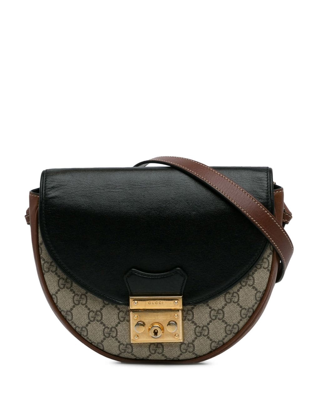 Gucci Pre-Owned 2016-2023 Saddle Padlock Umhängetasche - Braun von Gucci Pre-Owned