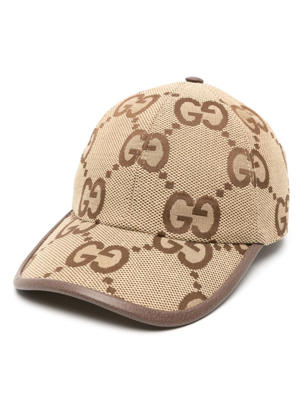 Gucci Baseballkappe aus Jumbo GG-Canvas - Nude von Gucci