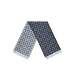 Gucci Blauer Wollschal - Sc New Canvy von Gucci