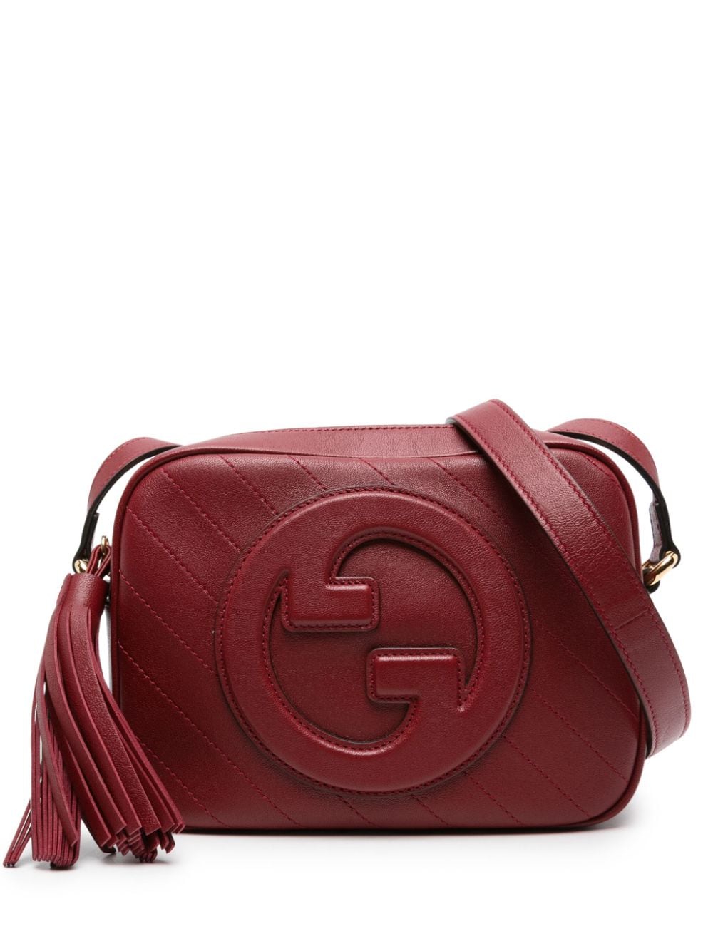 Gucci Kleine Blondie Schultertasche - Rot von Gucci