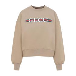 Gucci Boxy Brauner Sweatshirt Für Damen von Gucci