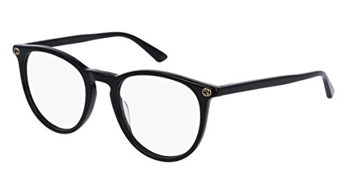 Gucci Brillengestelle GG00270-1-50 Rund Brillengestelle 50, Schwarz von Gucci