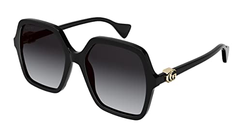 Sonnenbrillen Gucci GG1072S Black/Grey Shaded 56/19/145 Damen von Gucci