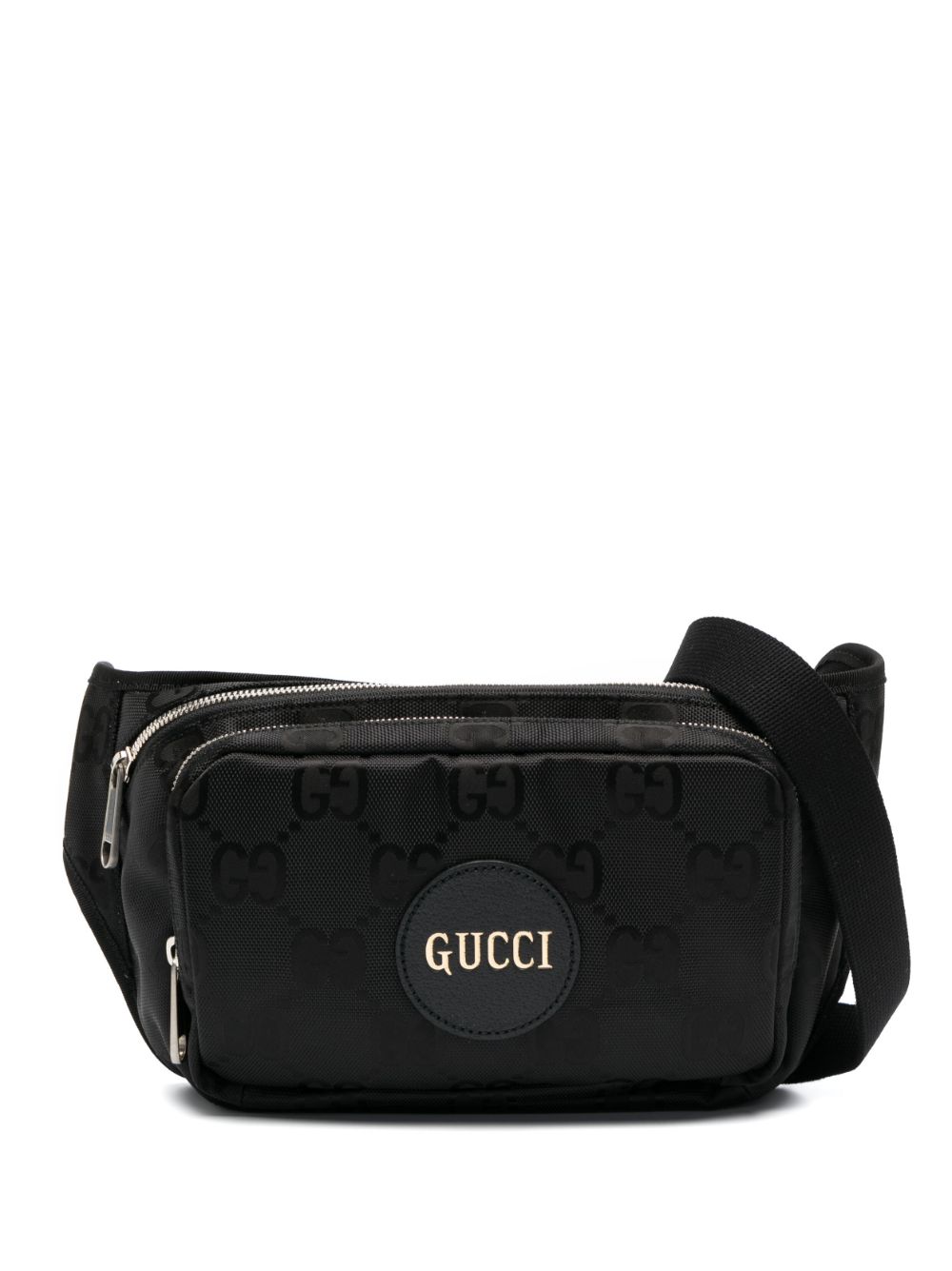 Gucci Gürteltasche mit Logo-Patch - Schwarz von Gucci