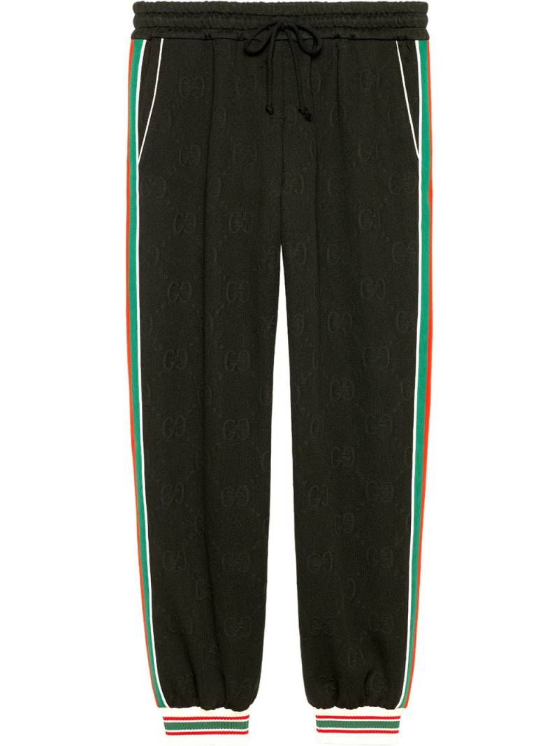 Gucci GG Jacquard-Jogginghose - Schwarz von Gucci