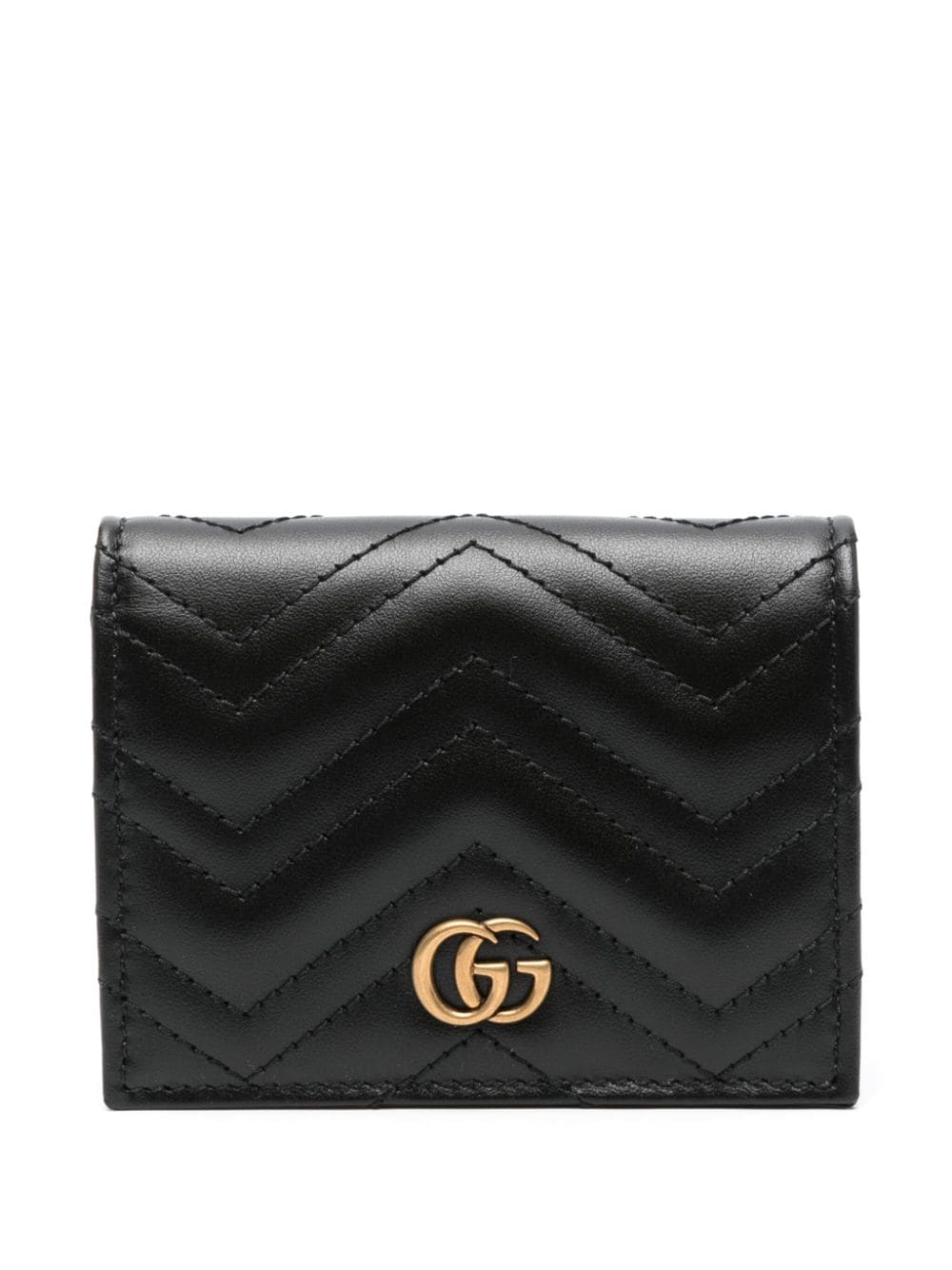 Gucci GG Marmont Portemonnaie - Schwarz von Gucci