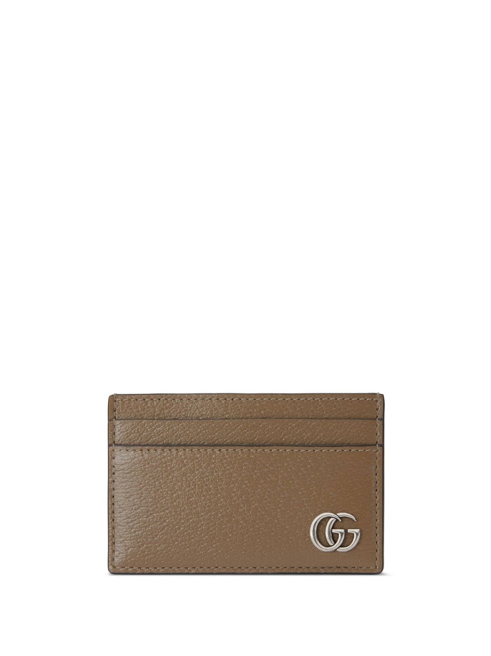 Gucci GG Marmont Kartenetui aus Leder - Braun von Gucci