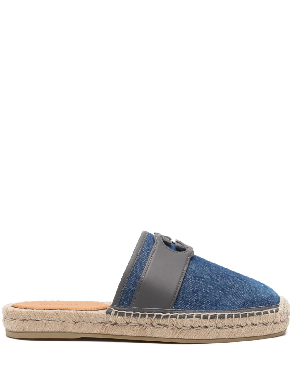 Gucci GG Espadrille-Pantoletten - Blau von Gucci