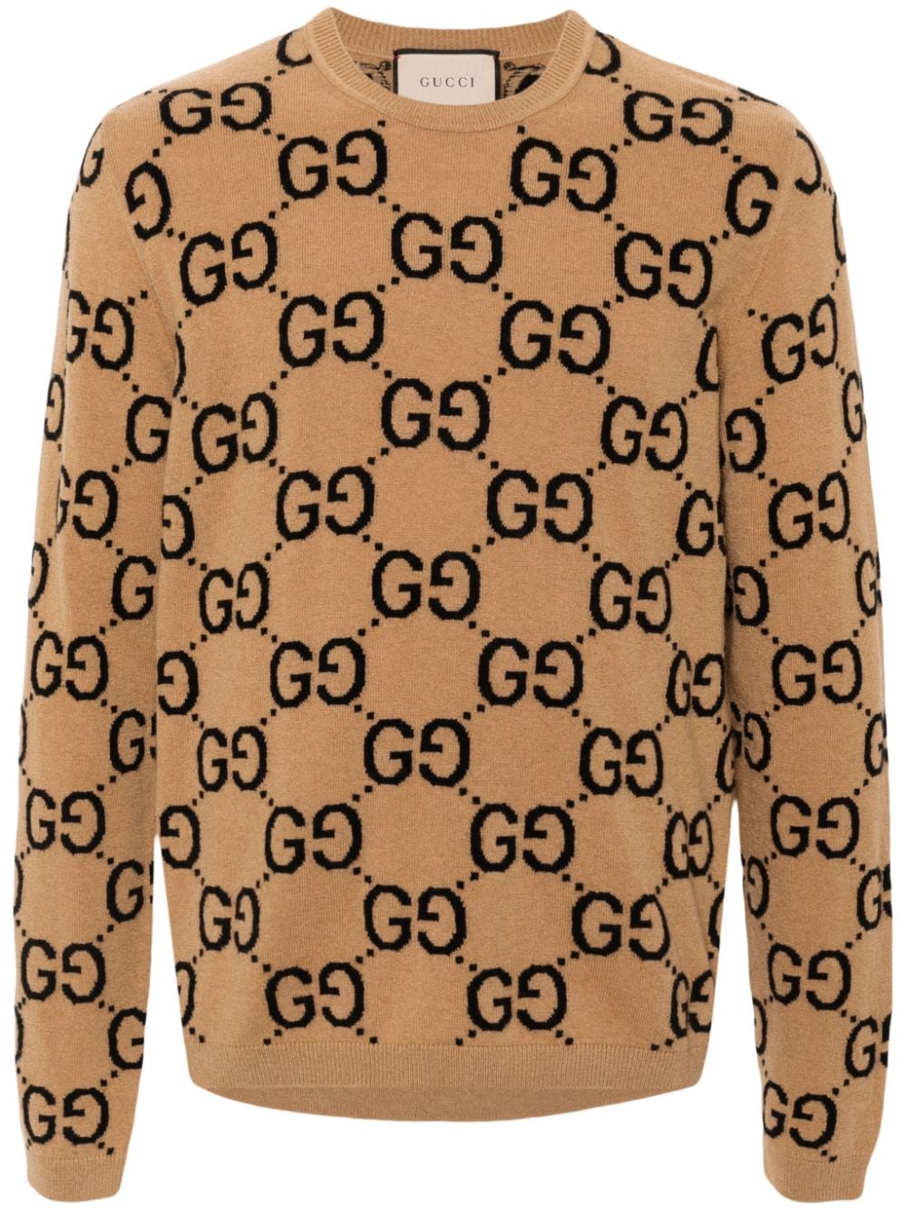 Gucci Pullover mit GG - Nude von Gucci