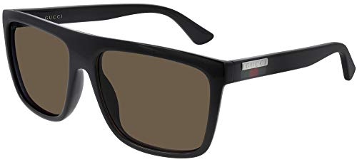 Gucci GG0748S Black/Brown 59/17/145 Herren Sonnenbrillen von Gucci