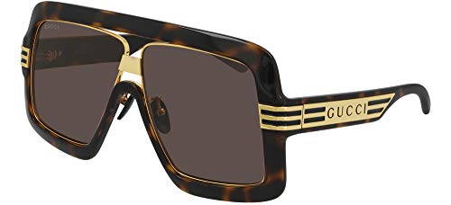 Gucci GG0900S Havana Gold/Brown 60/9/140 Unisex Sonnenbrillen von Gucci