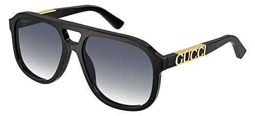 Gucci GG1188S Black/Grey Shaded 58/17/140 Unisex Sonnenbrillen von Gucci