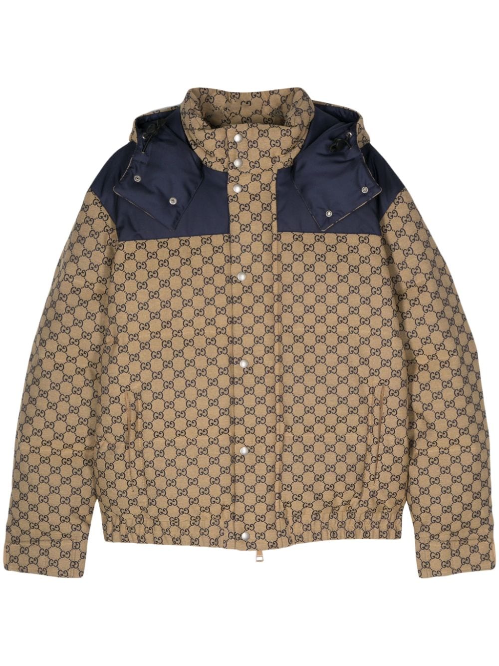 Gucci Gefütterte Jacke aus GG Canvas - Nude von Gucci