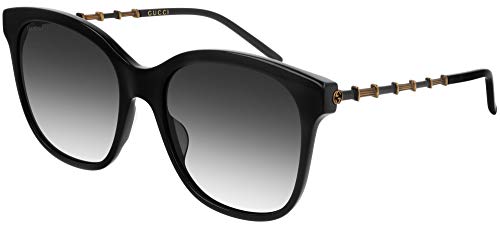 Gucci - Gucci - GG0654S - 001 black gold grey - 56 von Gucci