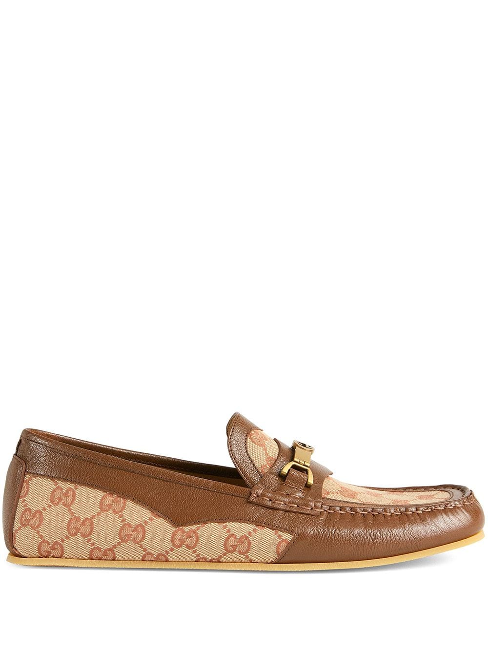 Gucci Loafer mit GG - Braun von Gucci