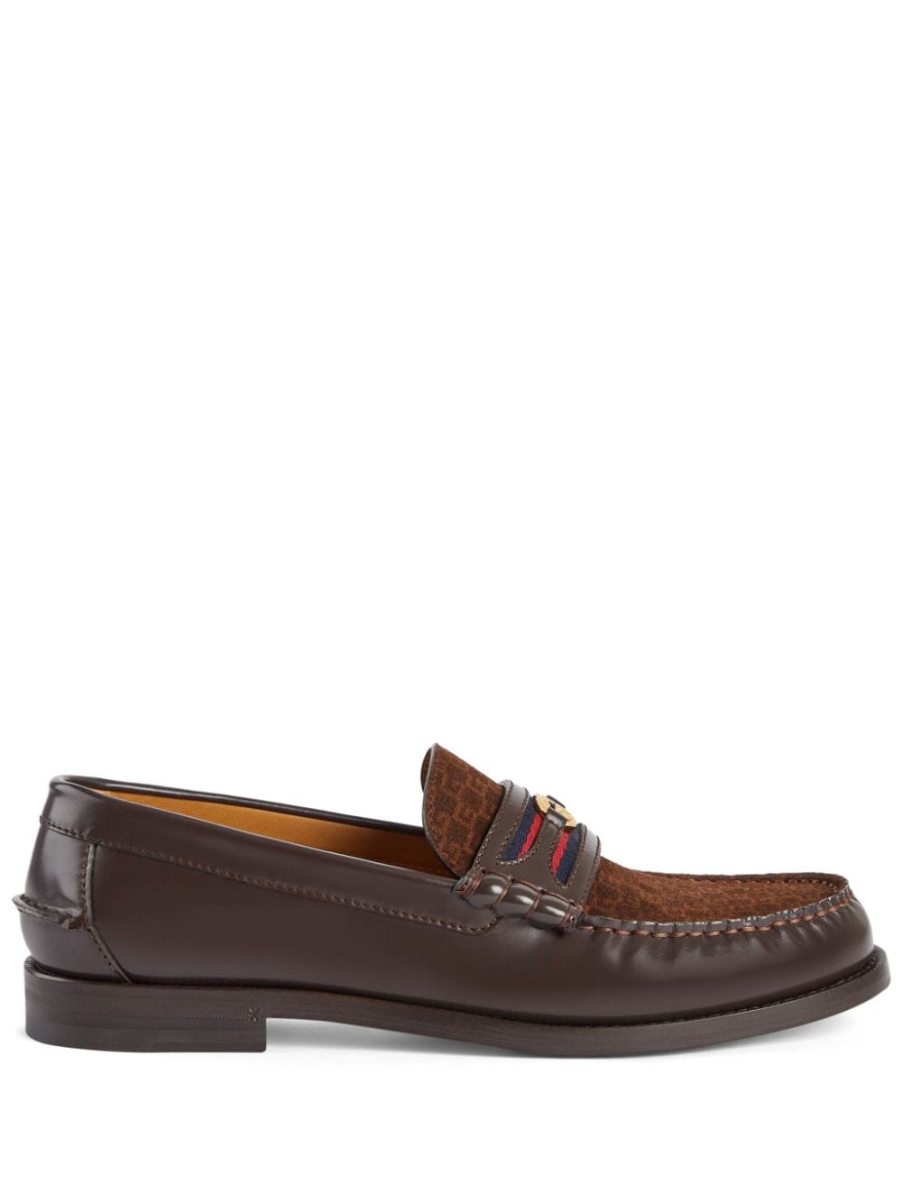 Gucci Loafer mit GG - Braun von Gucci