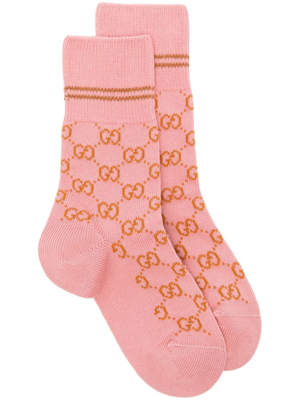 Gucci Socken mit GG - Rosa von Gucci