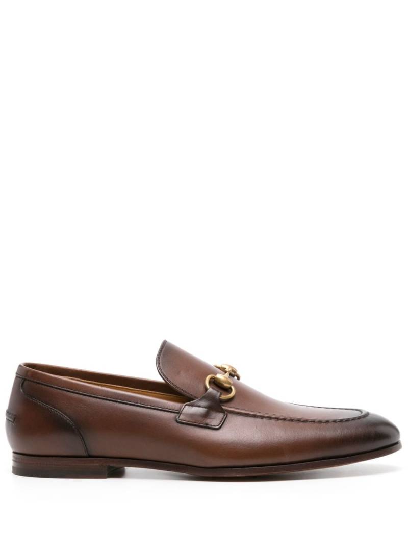 Gucci Jordaan Loafer - Braun von Gucci