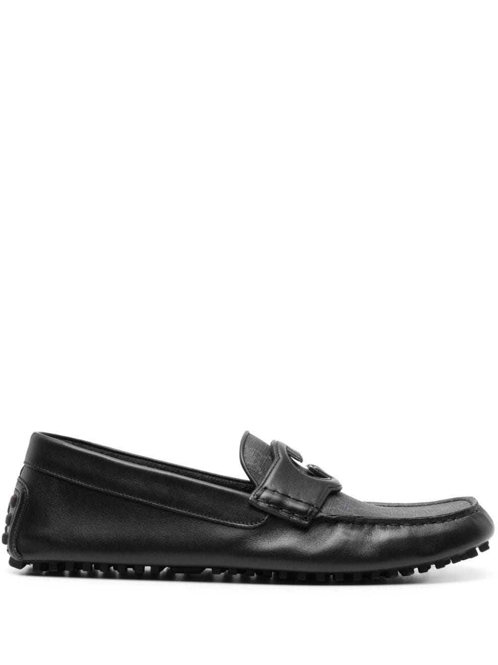 Gucci Loafer mit eckiger Kappe - Schwarz von Gucci