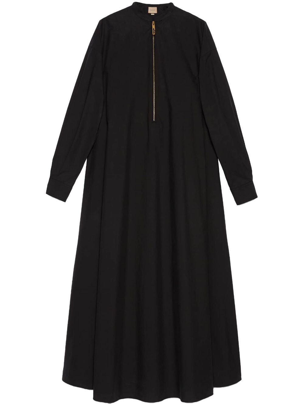 Gucci Maxikleid aus Baumwolle - Schwarz von Gucci