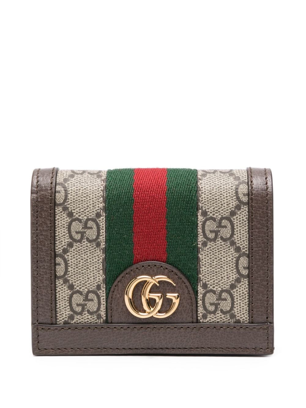 Gucci Ophidia GG Portemonnaie - Braun von Gucci