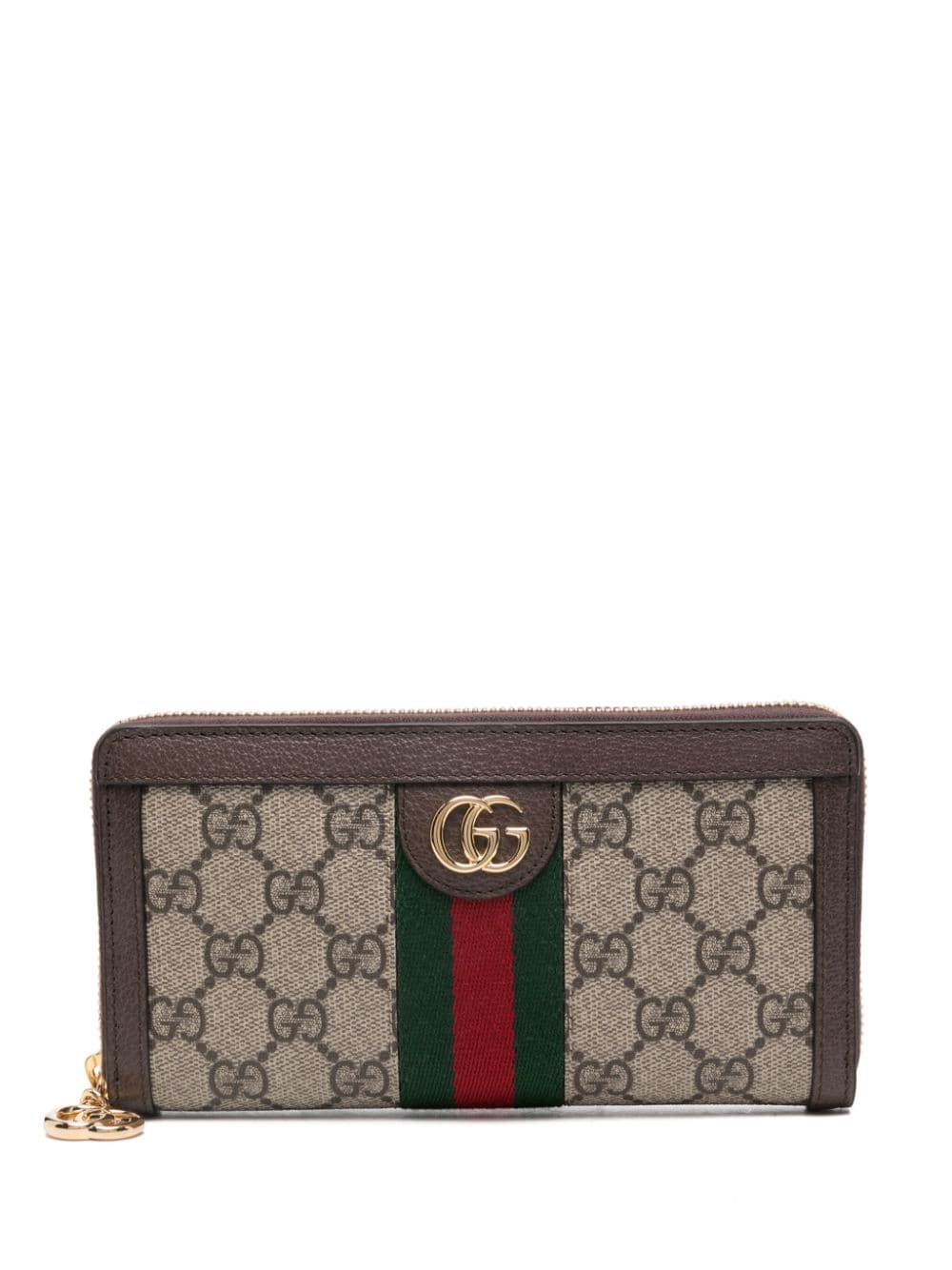 Gucci Ophidia Portemonnaie mit Reissverschluss - Nude von Gucci