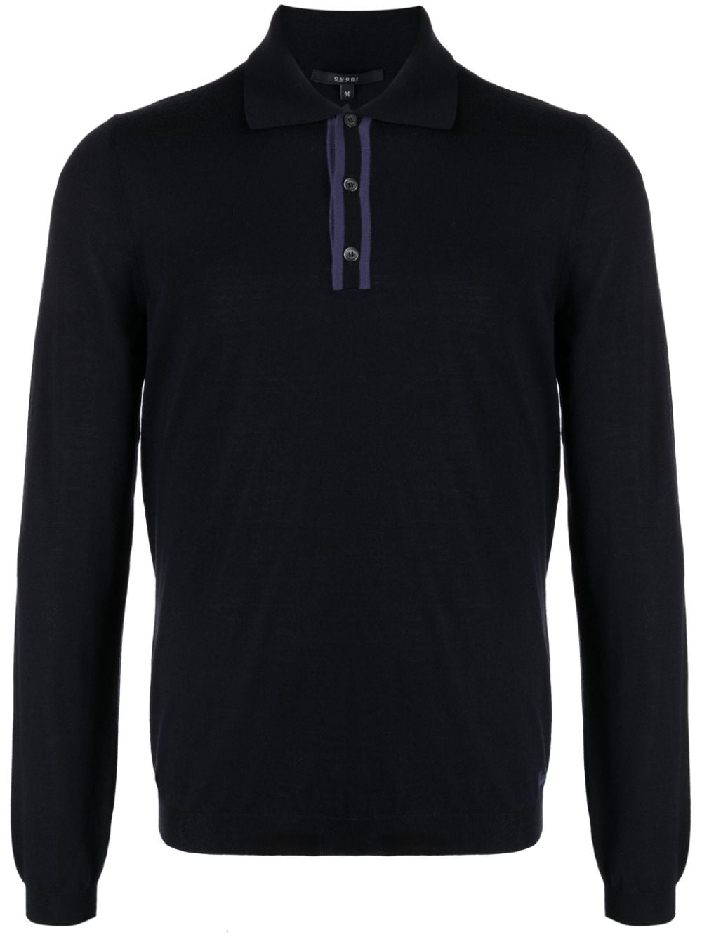 Gucci Poloshirt mit Logo-Stickerei - Blau von Gucci