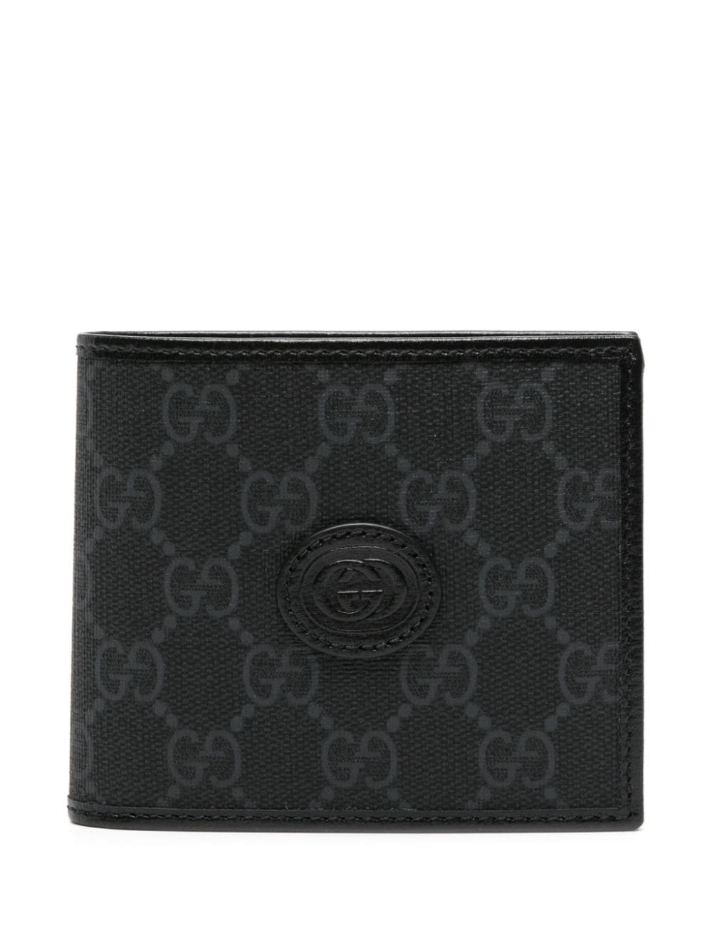 Gucci Portemonnaie aus GG Canvas - Schwarz von Gucci