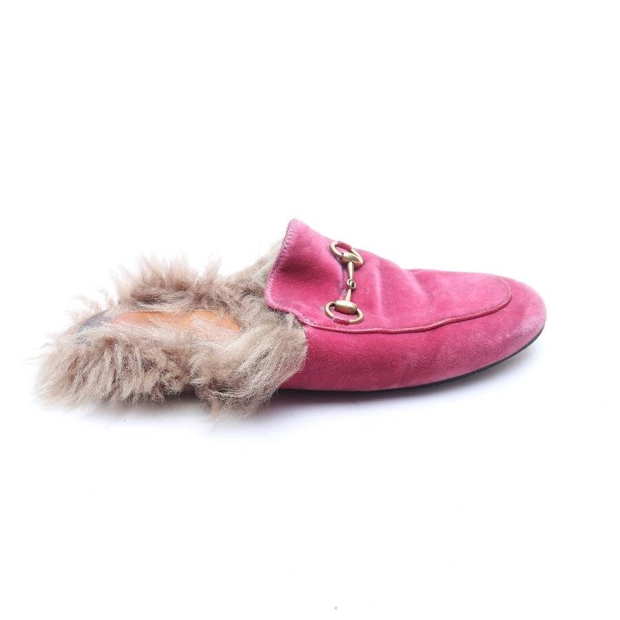 Gucci Princetown Fur Mules EUR 37 Rosa von Gucci