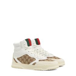 Gucci Re-web Hohe Sneakers In Weiß von Gucci