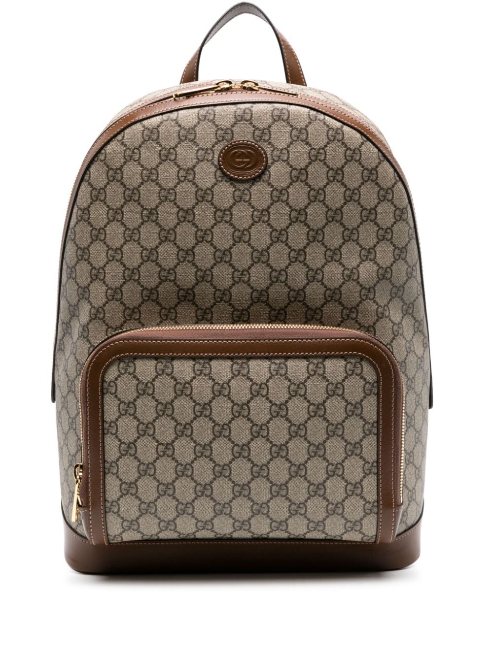 Gucci Rucksack aus GG Supreme Canvas - Braun von Gucci