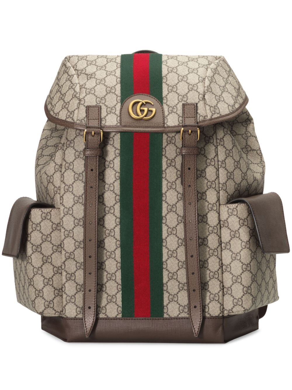 Gucci Mittelgroßer Ophidia Rucksack - Nude von Gucci