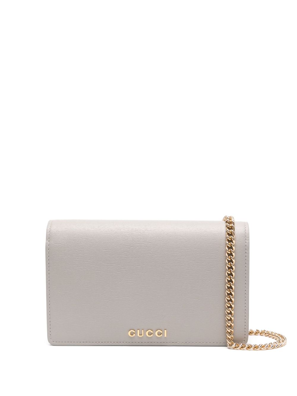 Gucci Schultertasche mit Logo - Grau von Gucci