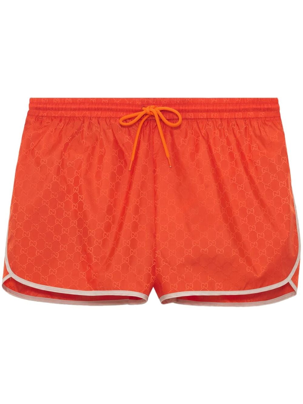 Gucci Shorts aus GG-Jacquard - Orange von Gucci