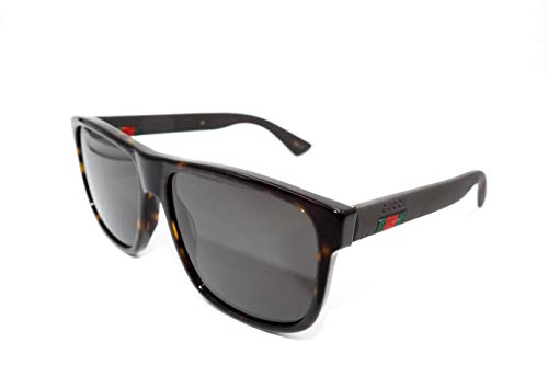 Gucci Sonnenbrille GG0010S-003-58 Wayfarer Sonnenbrille 58, Mehrfarbig von Gucci