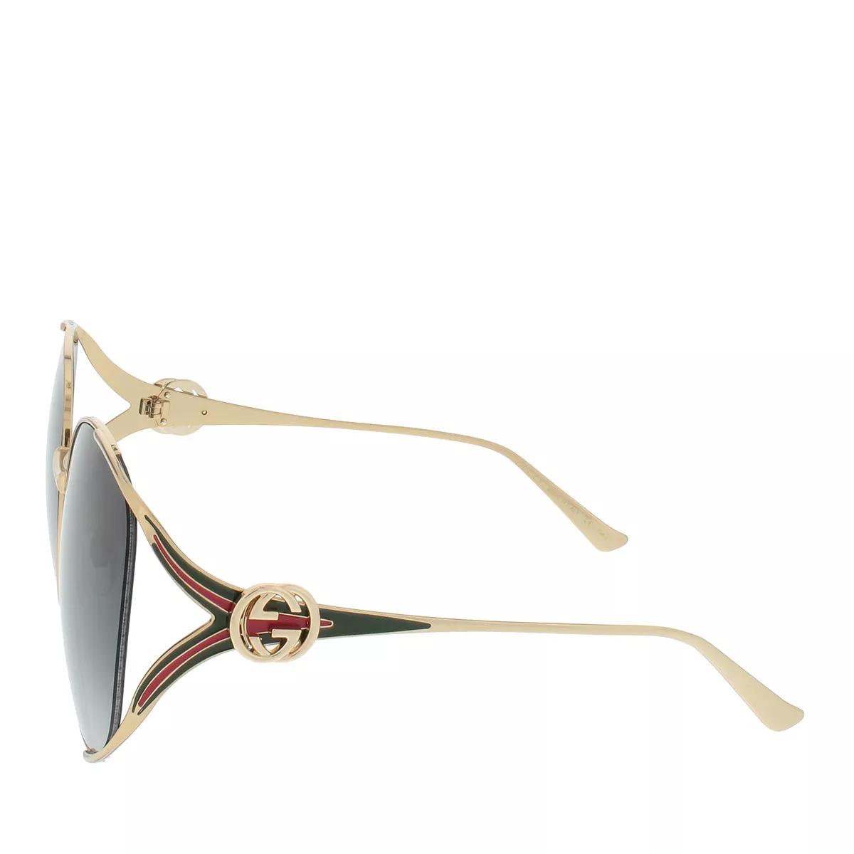 Gucci Sonnenbrille - GG0225S 63 - Gr. unisize - in Gold - für Damen von Gucci