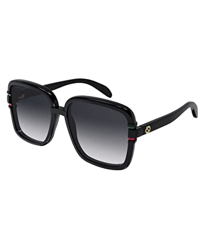 Gucci Sonnenbrille GG1066S 001 Frau Farbe Schwarz Grau Glasgröße 59 mm von Gucci