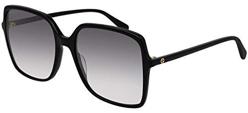 Gucci Sonnenbrillen GG0544S Black/Grey Shaded 57/18/140 Damen von Gucci