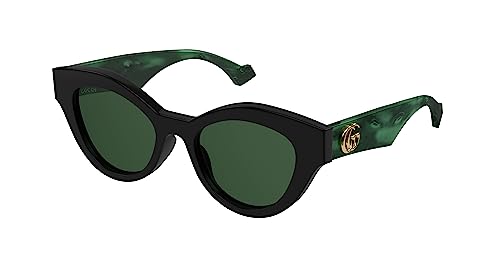 Gucci Sonnenbrillen GG0957S Black/Green 51/19/145 Damen von Gucci